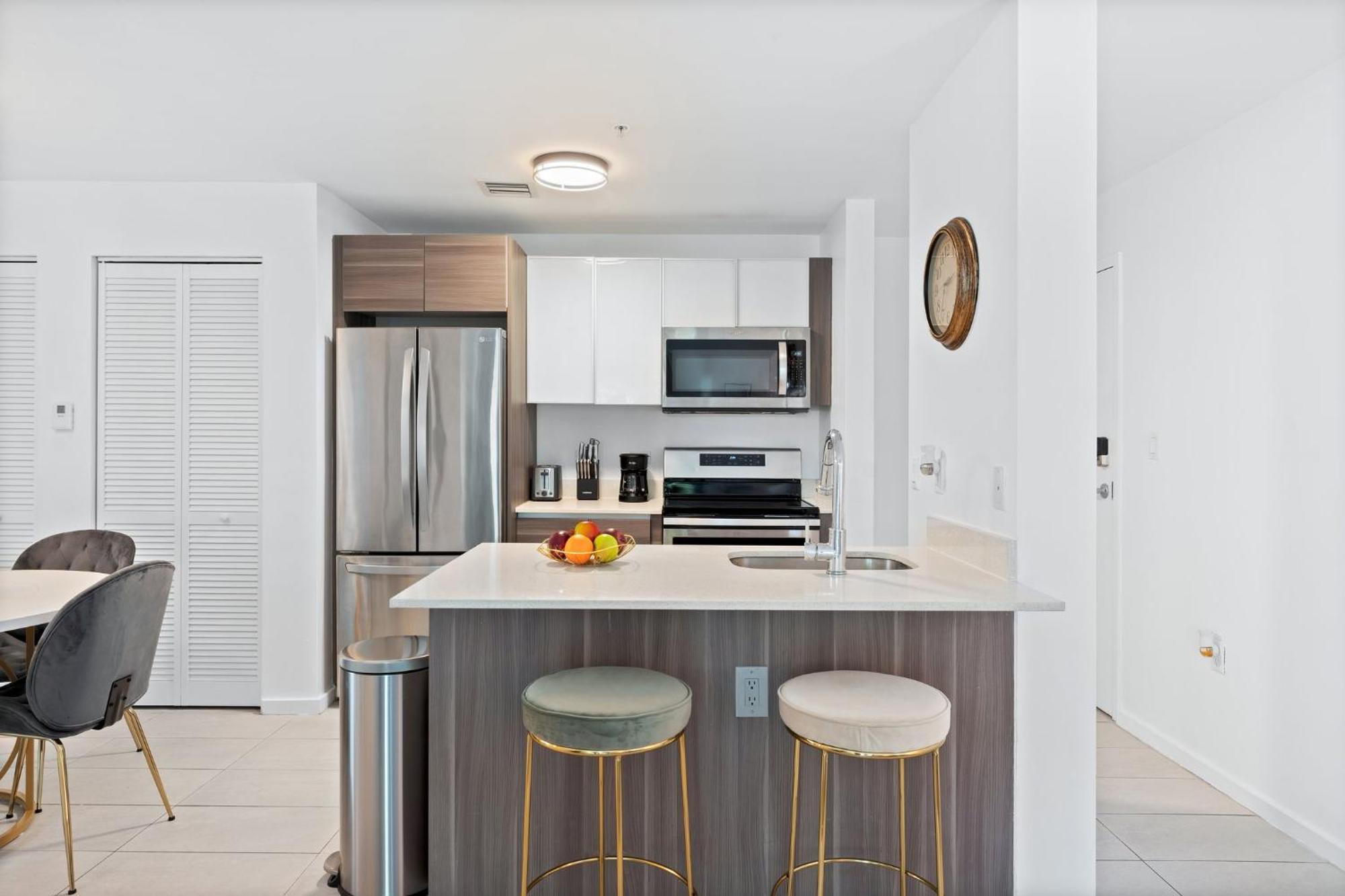 מיאמי Modern Apartment In Edgewater חדר תמונה